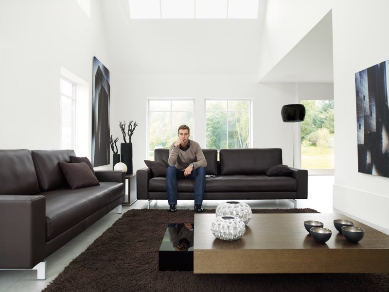 Kennen Sie Ihre BedürfnisseModerne Wohnideen beginnen mit einem Sofa: ROLF BENZ Vida